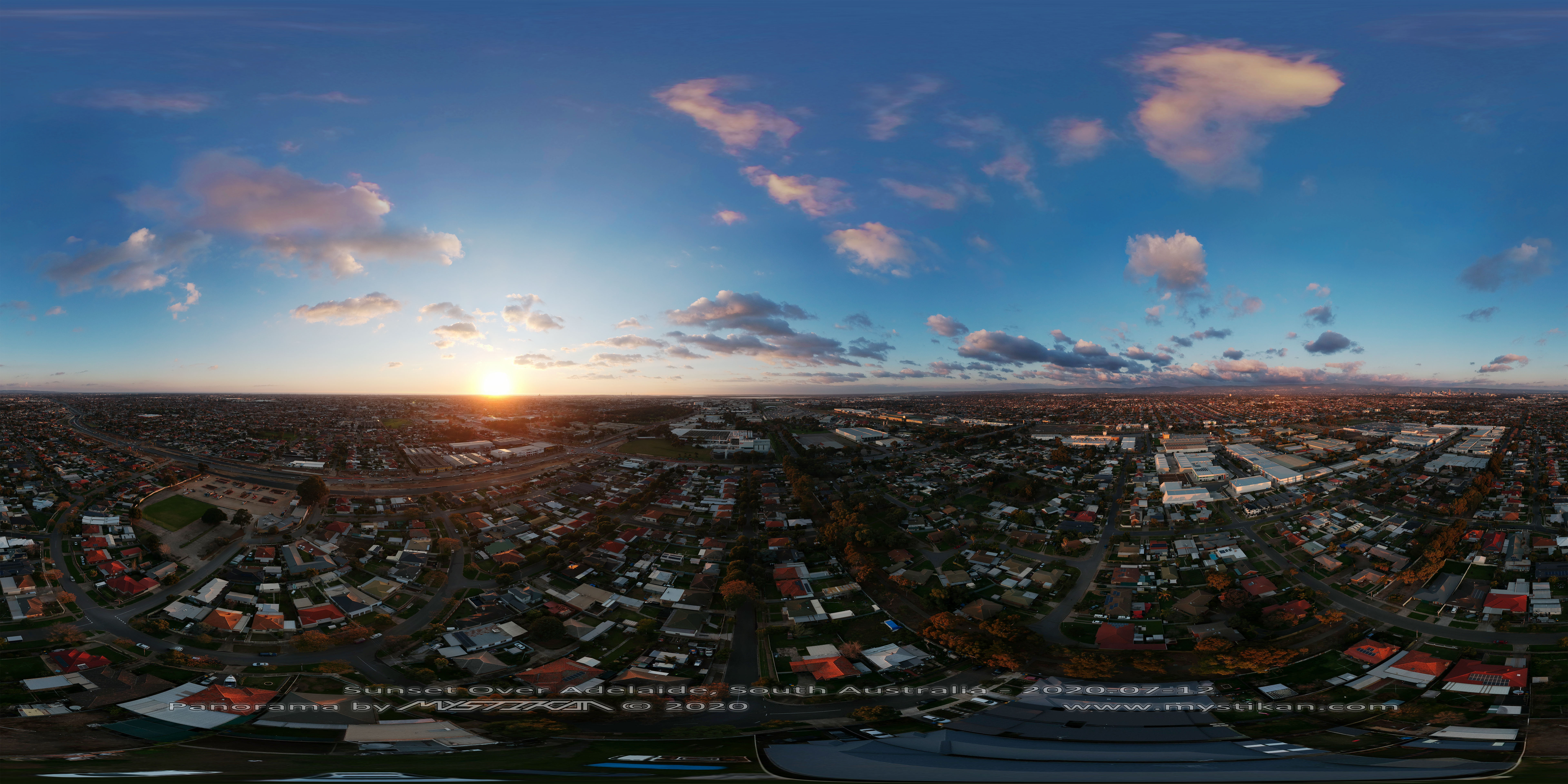 Adelaide At Sunset, 2020-07-12